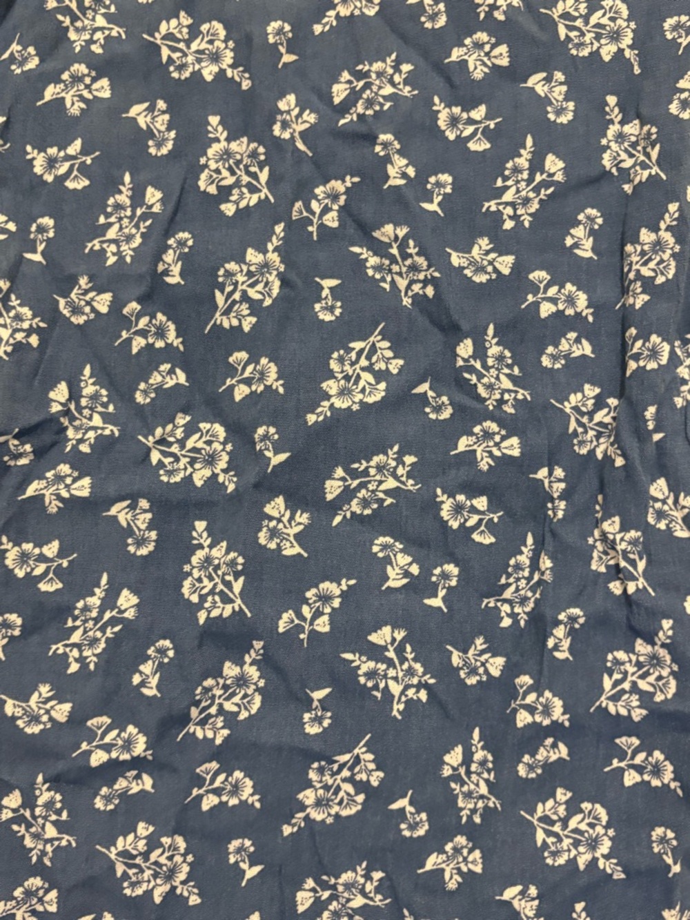 Blue Floral Tie-Strap Jumpsuit - Picture 4 of 5